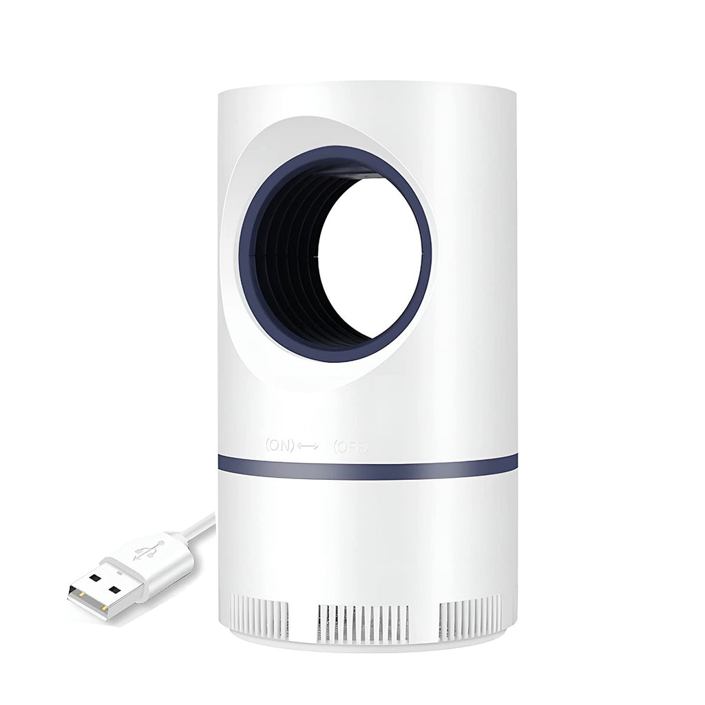 Lampa Anti-Tantari Profesionala UV, Varianta mare 23 cm, Fotocatalitica, Silentioasa, Fara Chimicale, Aspirare Ciclon, Alimentare USB, Ideala pentru Dormitor si Copii