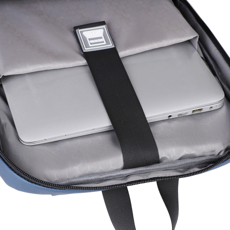 Rucsac Laptop Business Urban, Compartimentare Inteligenta, Port USB, Rezistent la Apa, Negru